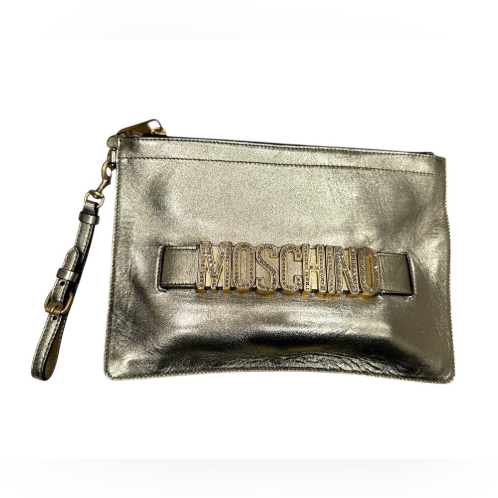 Moschino Clutch/ Wristlet bag